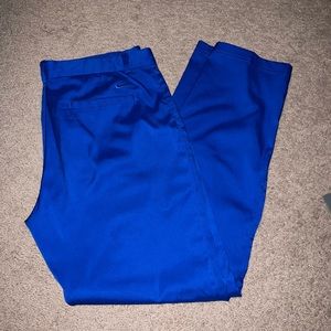 men's blue nike golf pants